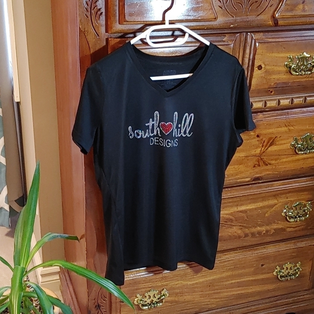 Augusta Sportswear Black Bling T-Shirt